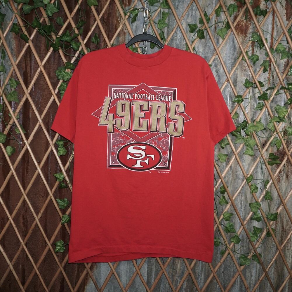 L - Vintage Y2K Logo 7 T-Shirts nfl 49ers san francisco